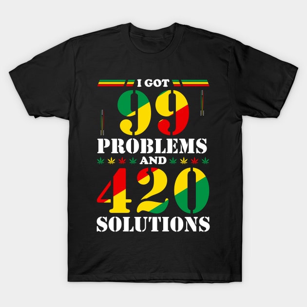 420 Solutions T-Shirt by machmigo